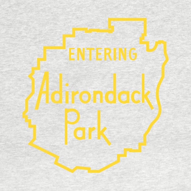 Adirondack Park Sign by PodDesignShop